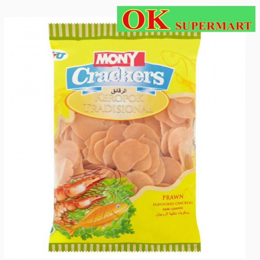 Mony Prawn Flavoured Crackers 200g Mony Prawn Flavoured Crackers 200g