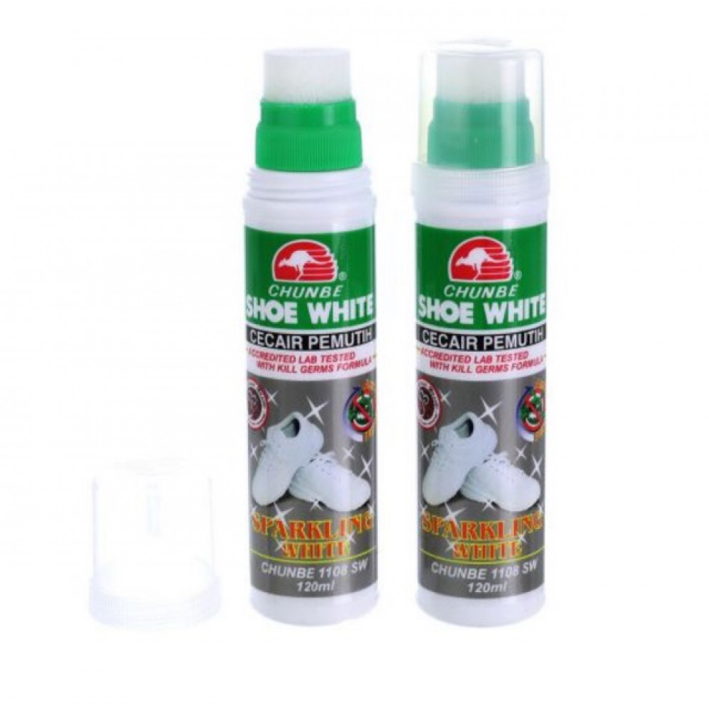 【2 X 120ml】Chunbe Shoe White 【2 X 120ml】Chunbe Shoe White
