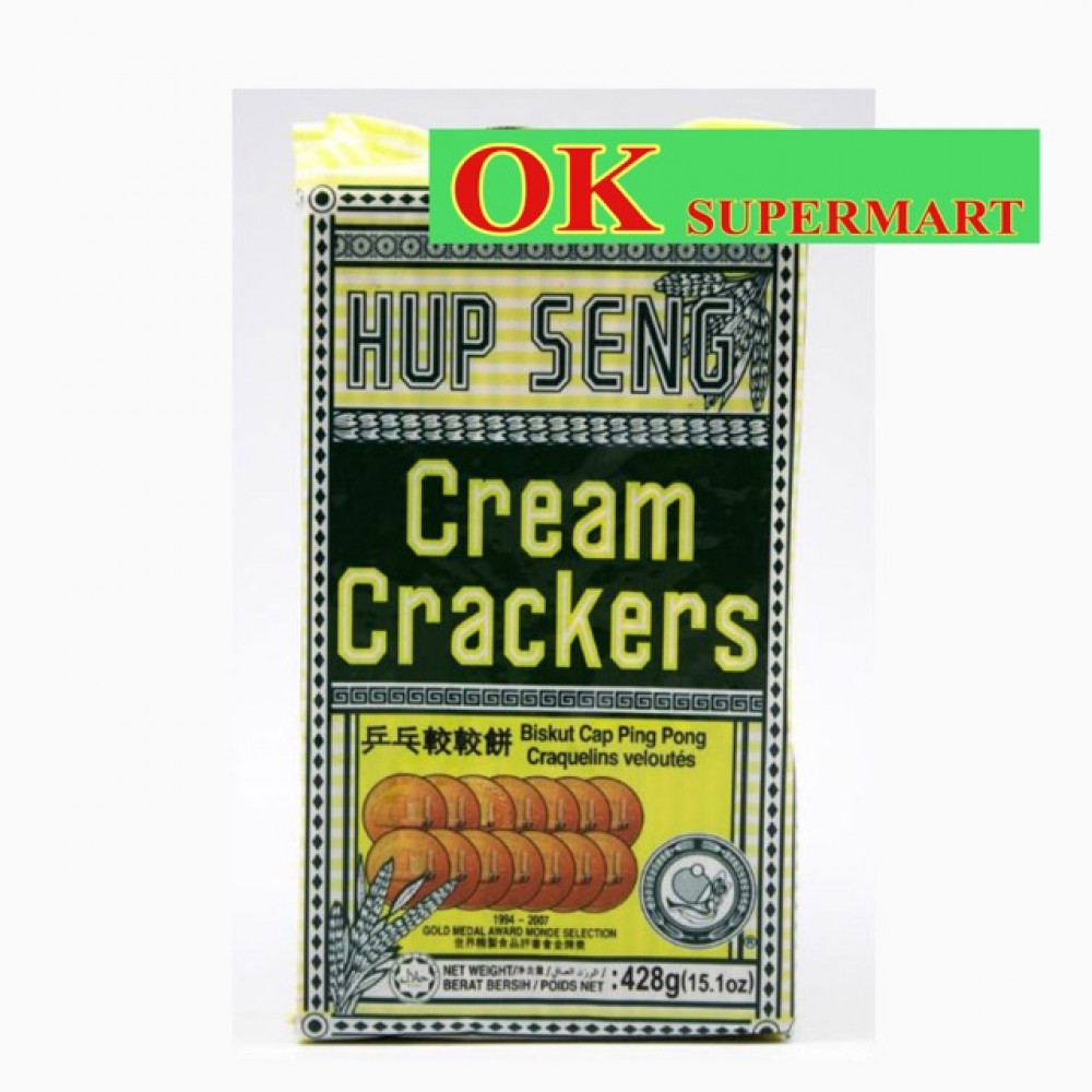 Hup Seng Cream Cracker 428g Hup Seng Cream Cracker 428g