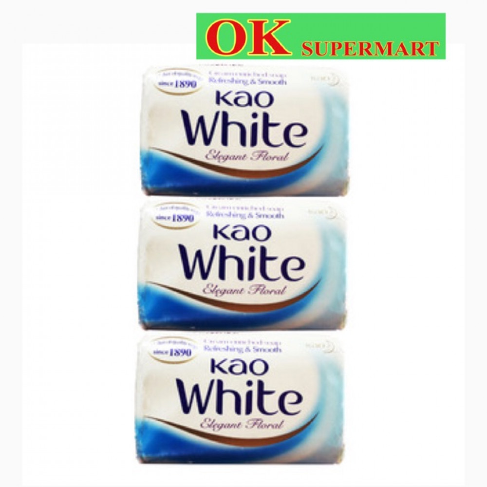 Kao White Soap 85g X 3 Kao White Soap 85g X 3