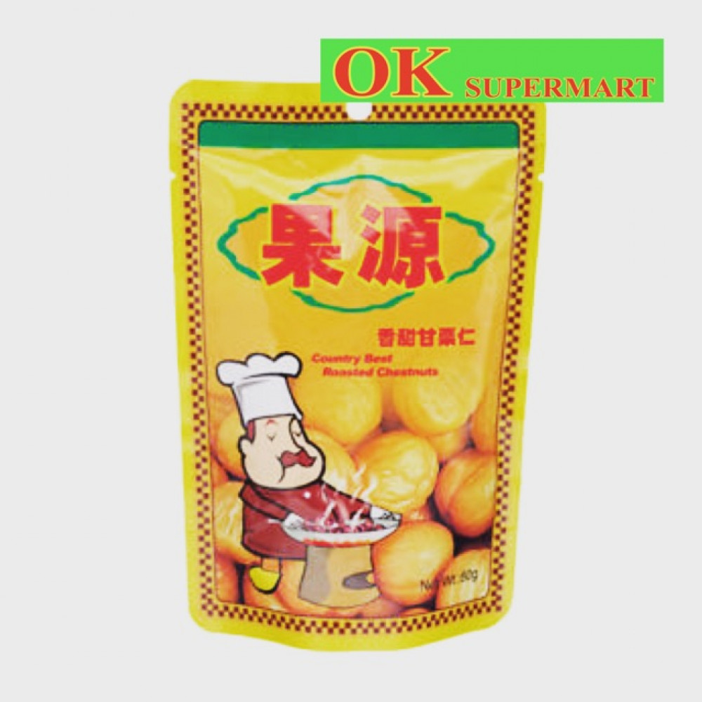 Country Best Roasted Chestnuts 80g Country Best Roasted Chestnuts 80g