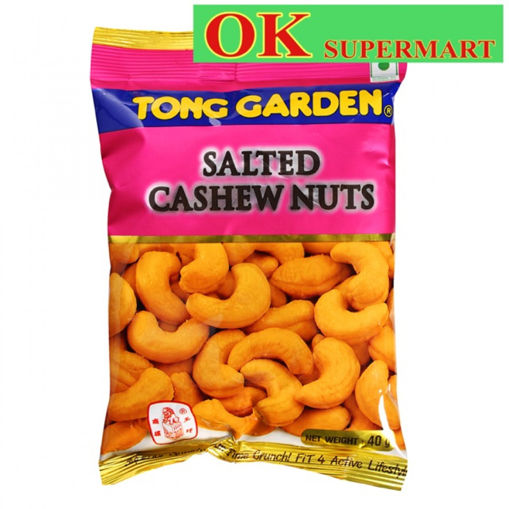 Tong Garden Salted Cashew Nuts 40gm Tong Garden Salted Cashew Nuts 40gm