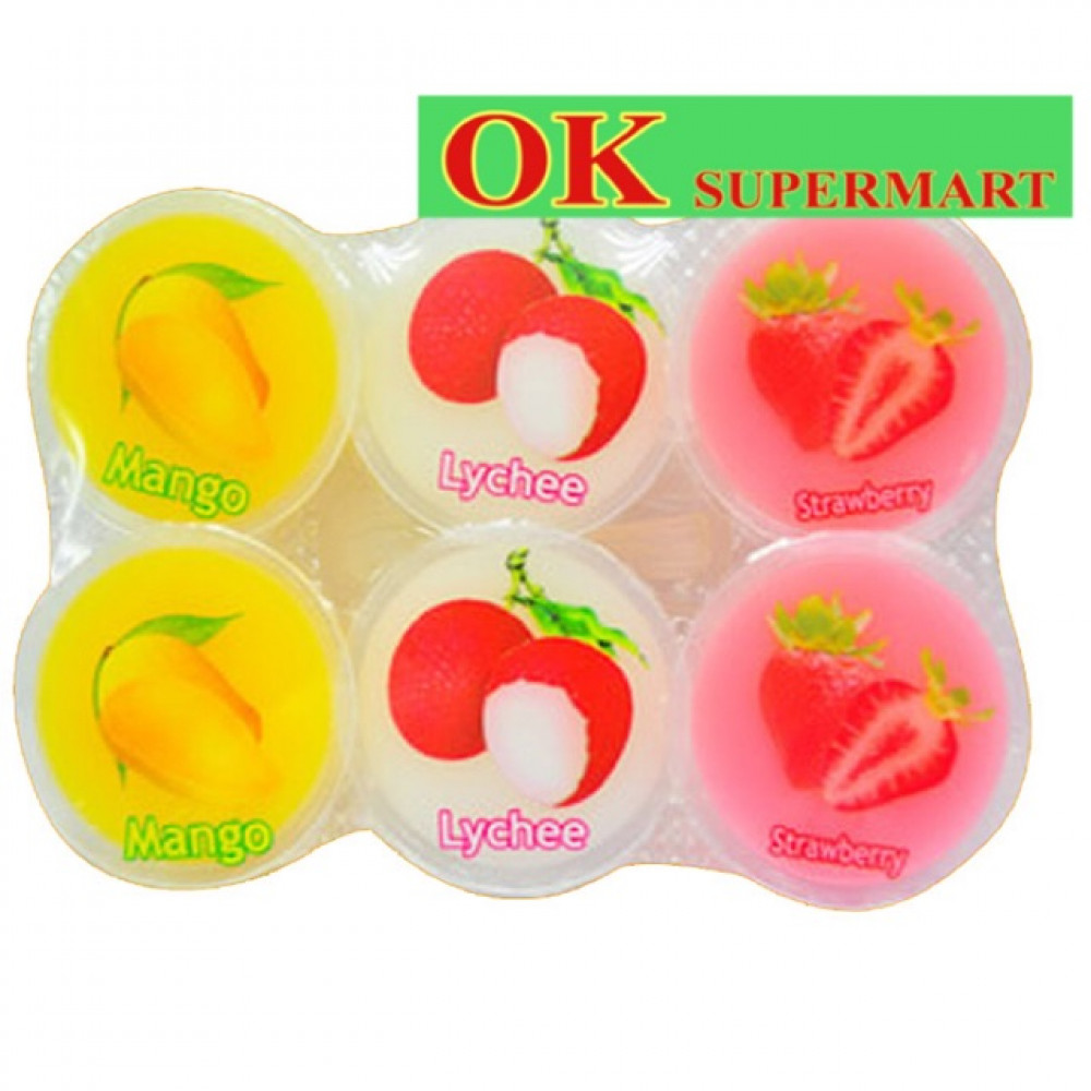 Thomyam Assorted Fruit Flavour Pudding 80g x 6 Thomyam Assorted Fruit Flavour Pudding 80g x 6