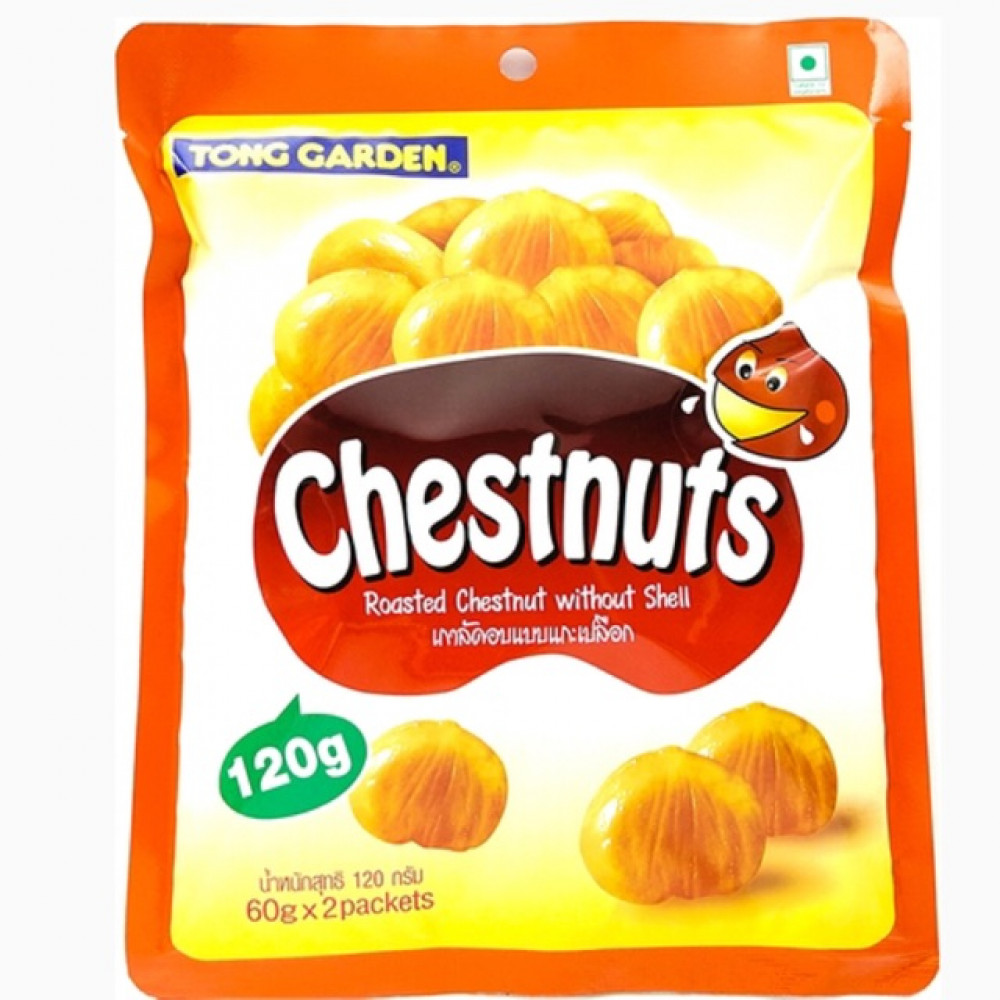 Tong Garden Organic Chestnuts 120g Tong Garden Organic Chestnuts 120g