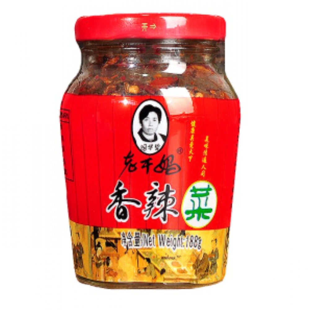 【188g】老干妈香辣菜 LaoGanMa Lao Gan Ma Xiang La Cai 【188g】老干妈香辣菜 LaoGanMa Lao Gan Ma Xiang La Cai