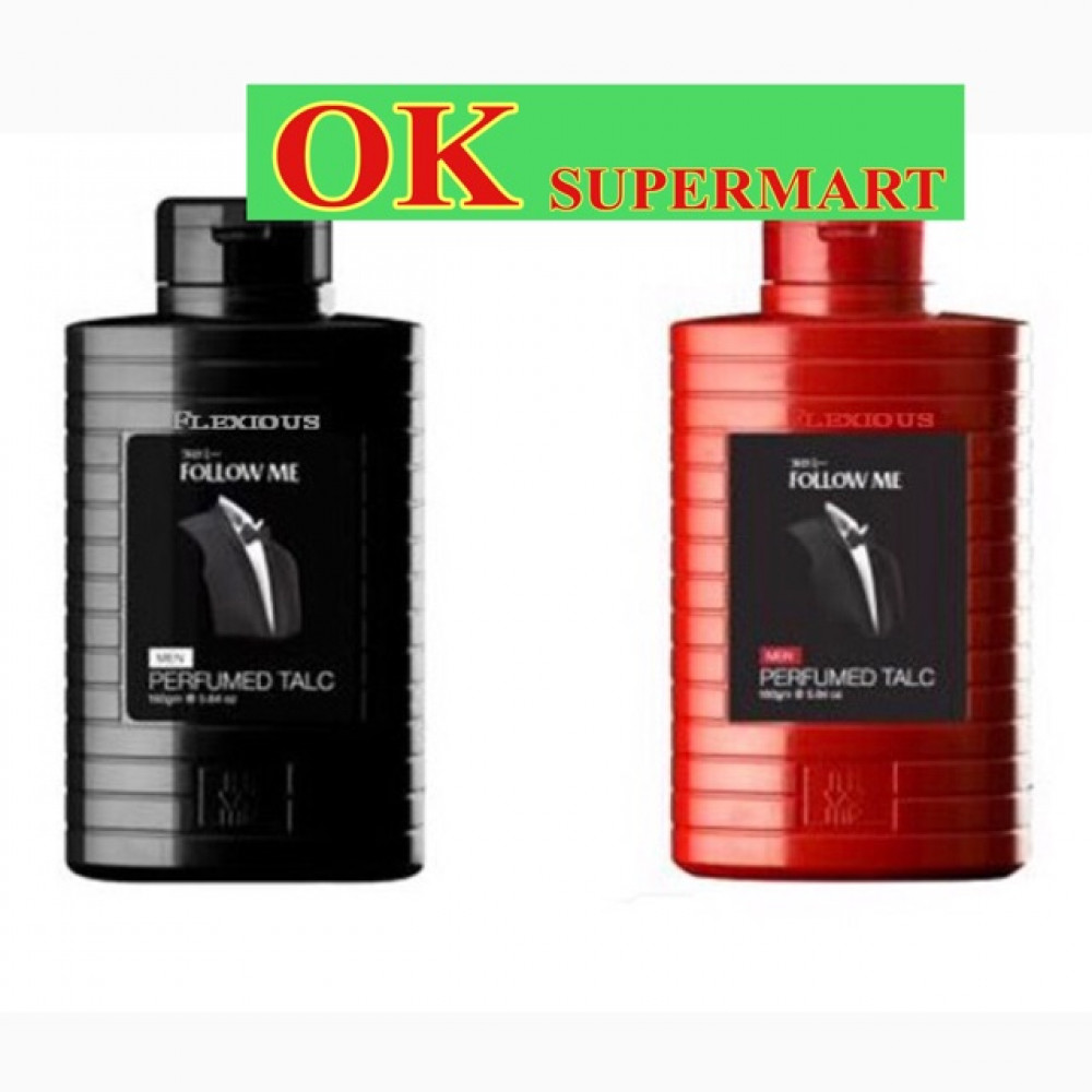 FOLLOW ME Men Perfumed Talc 160g FOLLOW ME Men Perfumed Talc 160g