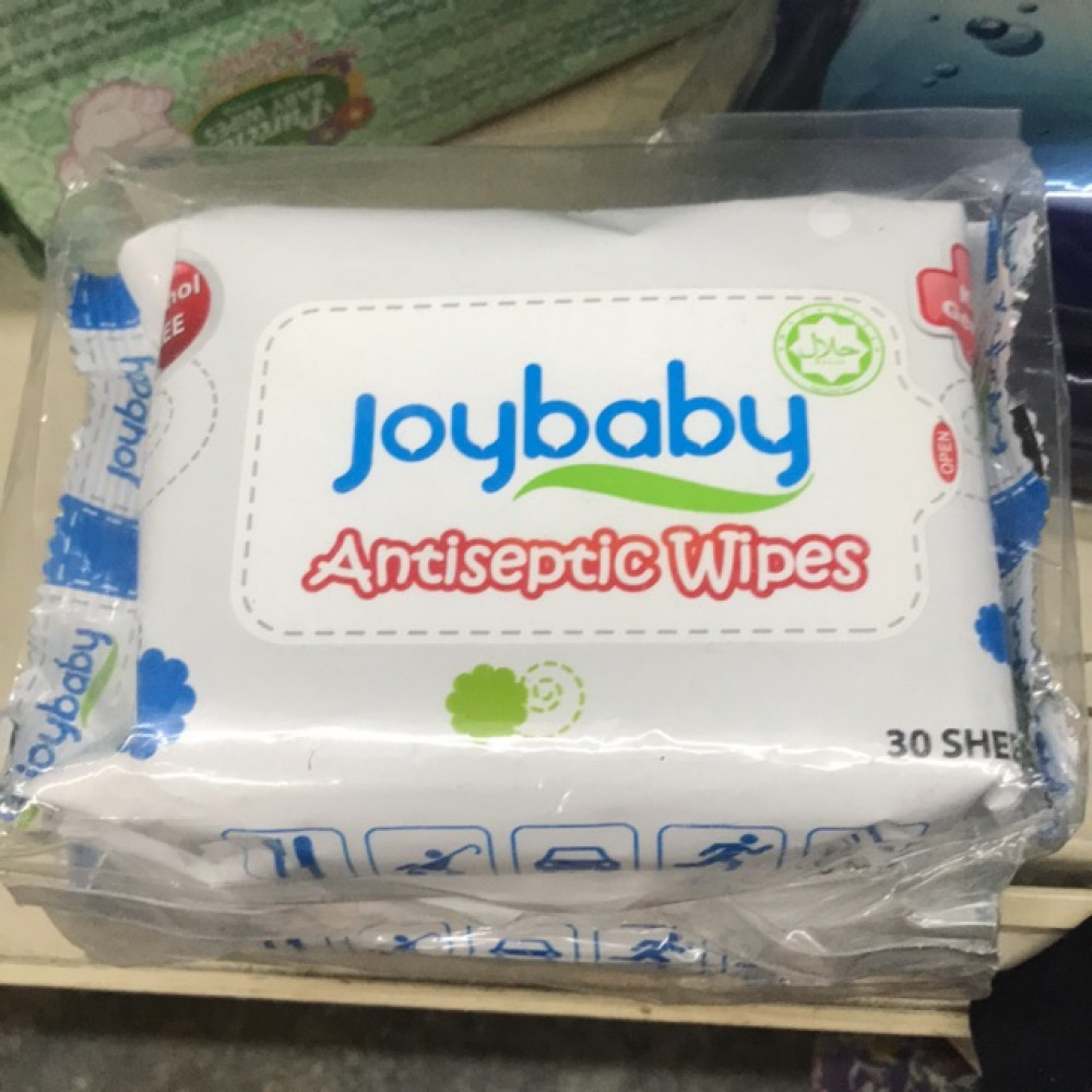 Joy Baby Antiseptic Wipes 30’s X 2 Joy Baby Antiseptic Wipes 30’s X 2