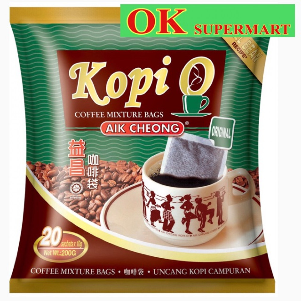 Aik Cheong Kopi O 10g X 20’s Aik Cheong Kopi O 10g X 20’s