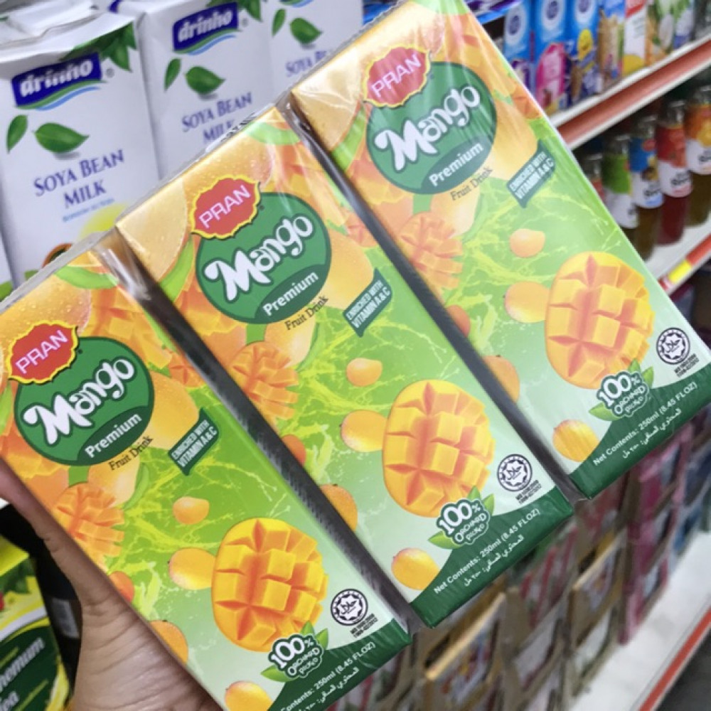 Pran Premium Fruit Drink 250ml X 6 Pran Premium Fruit Drink 250ml X 6