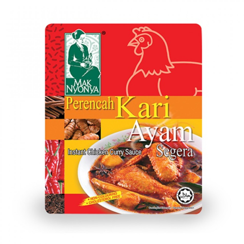 Mak Nyonya Perencah Kari Ayam 200g Mak Nyonya Perencah Kari Ayam 200g