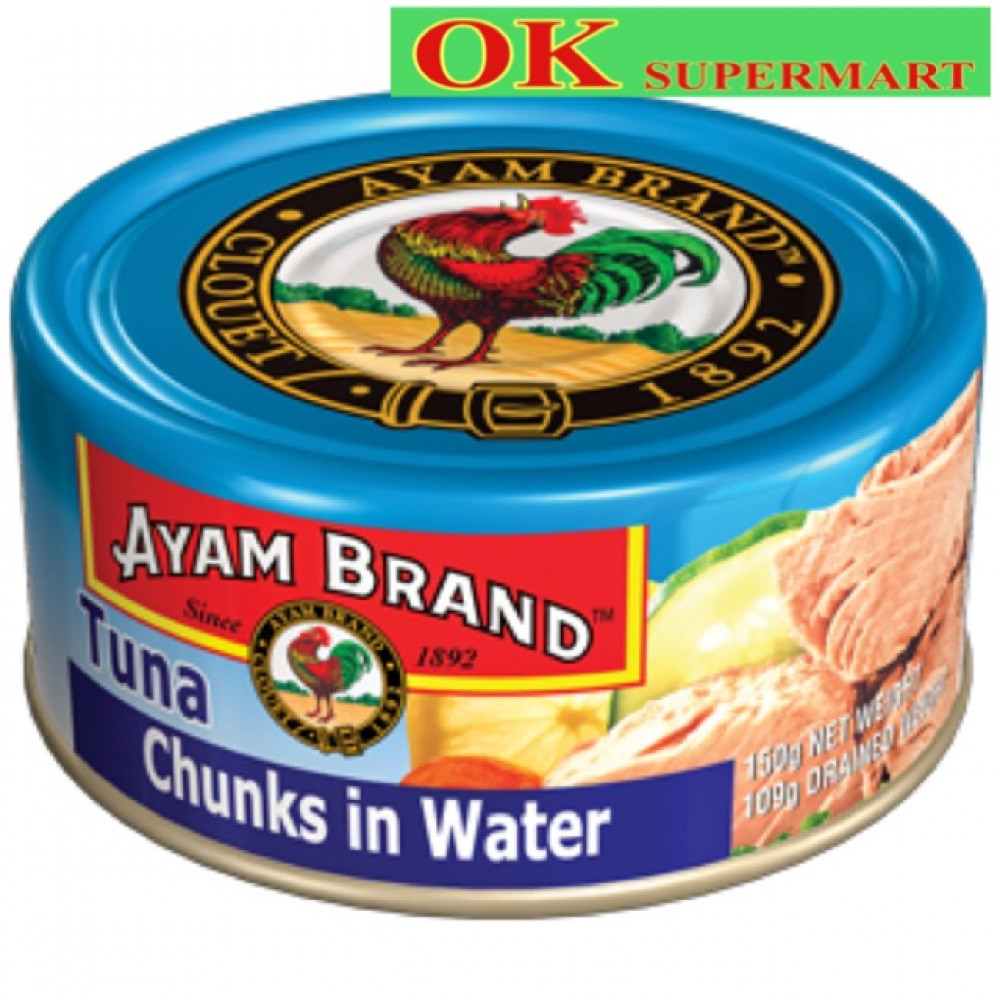 Ayam Brand Tuna Chunks in Water 150g Ayam Brand Tuna Chunks in Water 150g