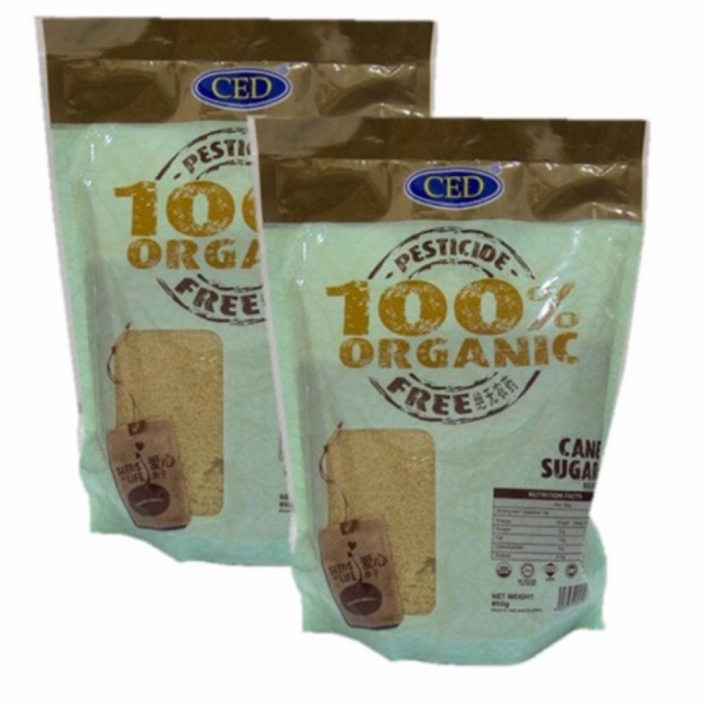 CED Organic Cane Sugar 500g CED Organic Cane Sugar 500g