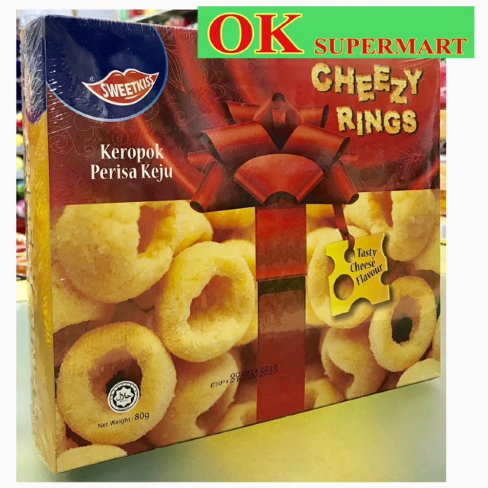 Sweetkiss Cheezy Rings 80g Sweetkiss Cheezy Rings 80g