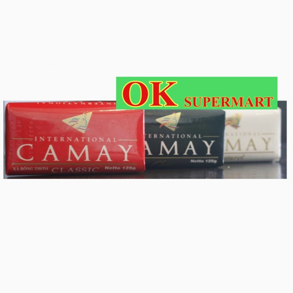 【3 X 125g】Camay International Soap 3 X 125g 【3 X 125g】Camay International Soap 3 X 125g
