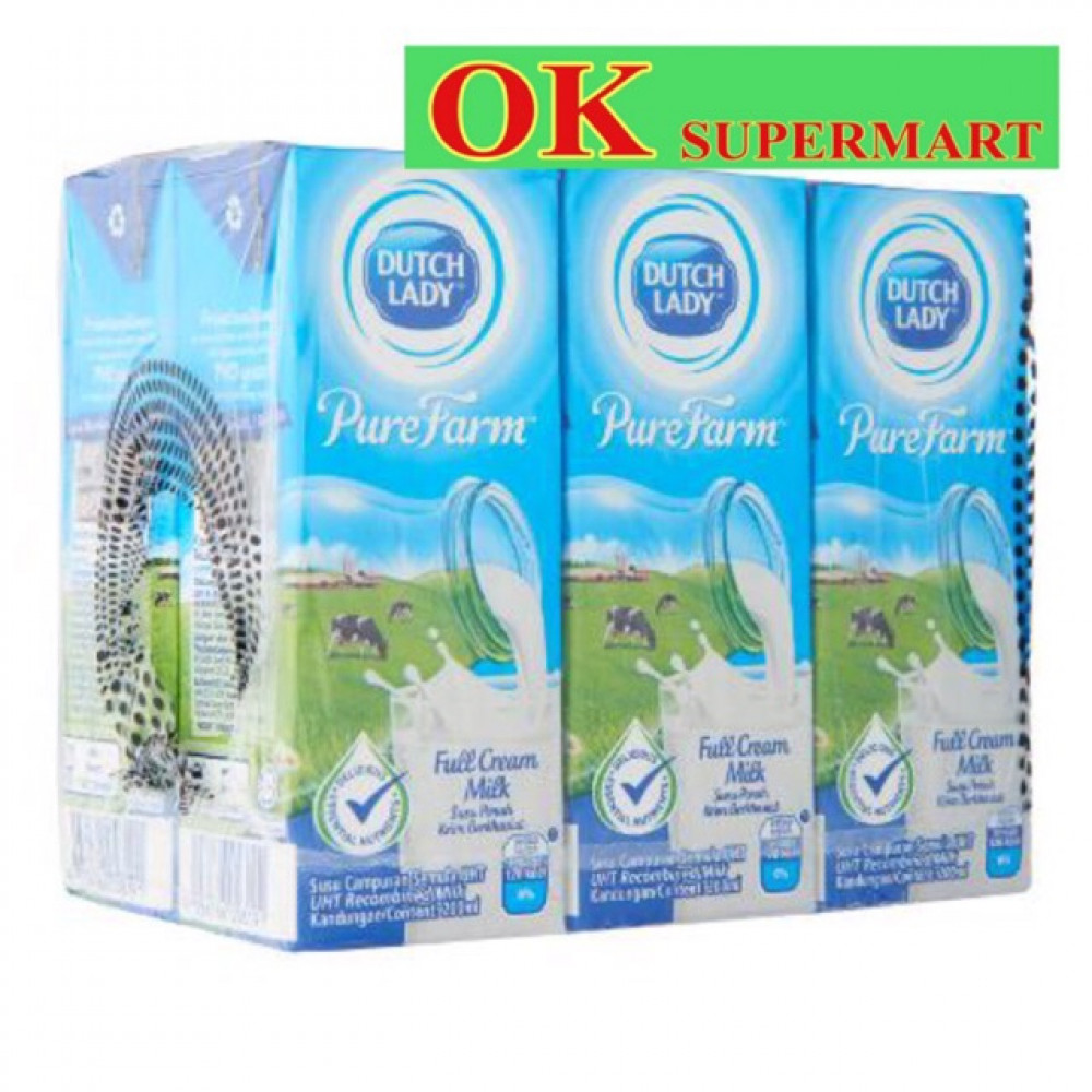 DUTCH LADY UHT Milk 6 x 200ml DUTCH LADY UHT Milk 6 x 200ml