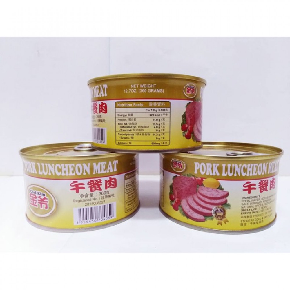 Chef Kim Pork Luncheon Meat 360g Chef Kim Pork Luncheon Meat 360g