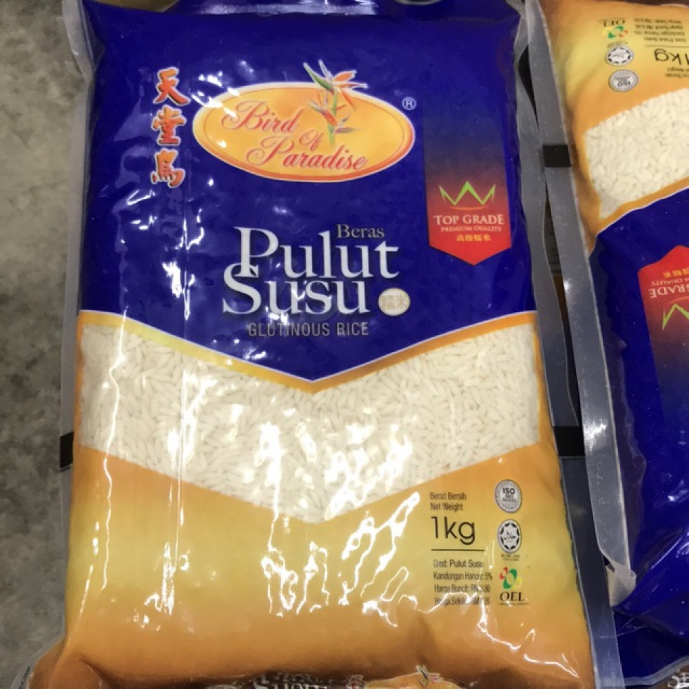 Bird Of Paradise Pulut Susu 1kg Bird Of Paradise Pulut Susu 1kg