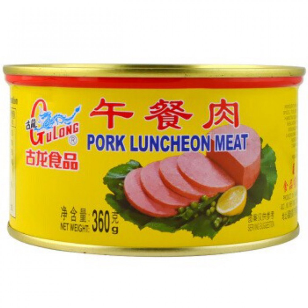 Gulong Pork Luncheon Meat 360g Gulong Pork Luncheon Meat 360g