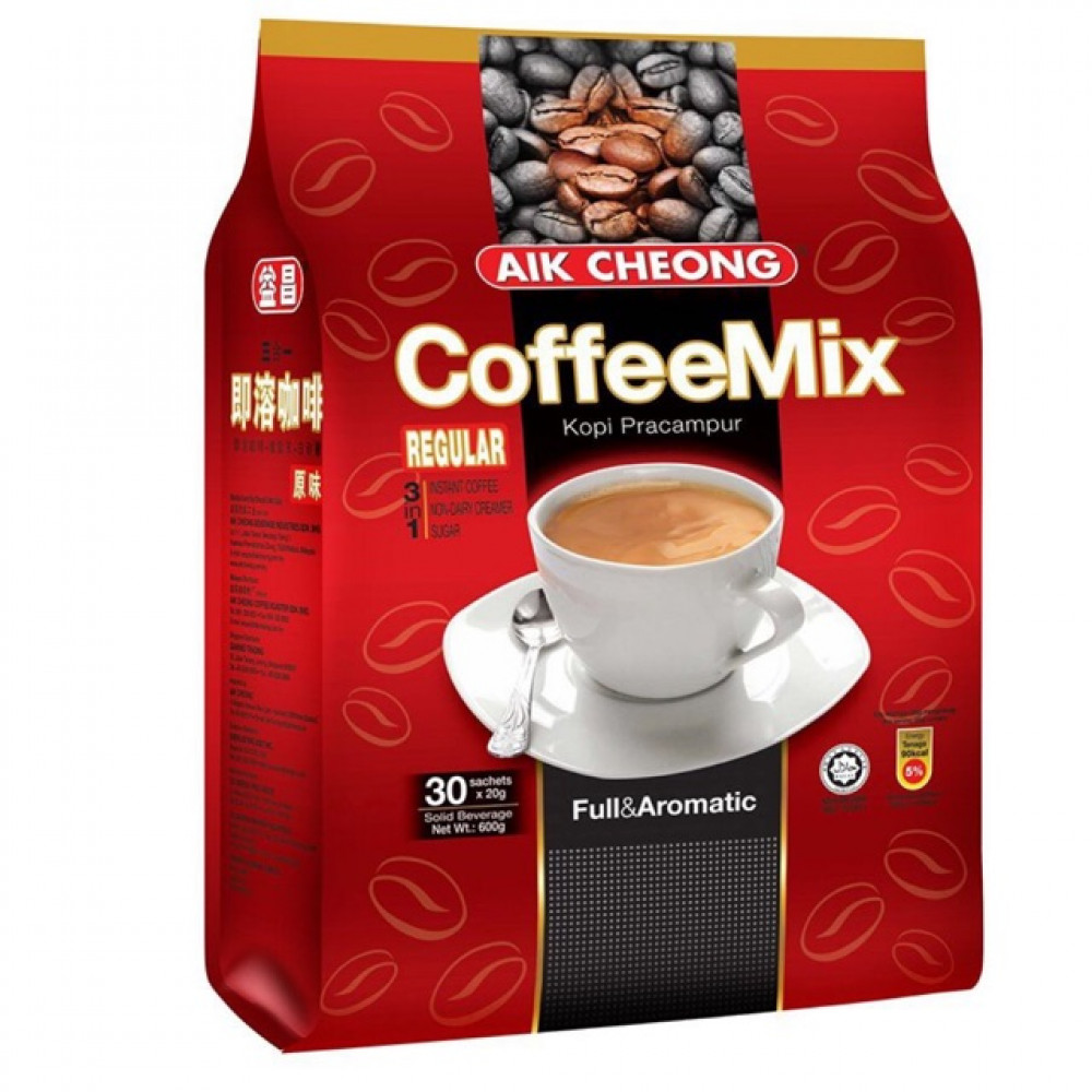 AIK CHEONG Coffeemix Regular 20g X 30’s AIK CHEONG Coffeemix Regular 20g X 30’s