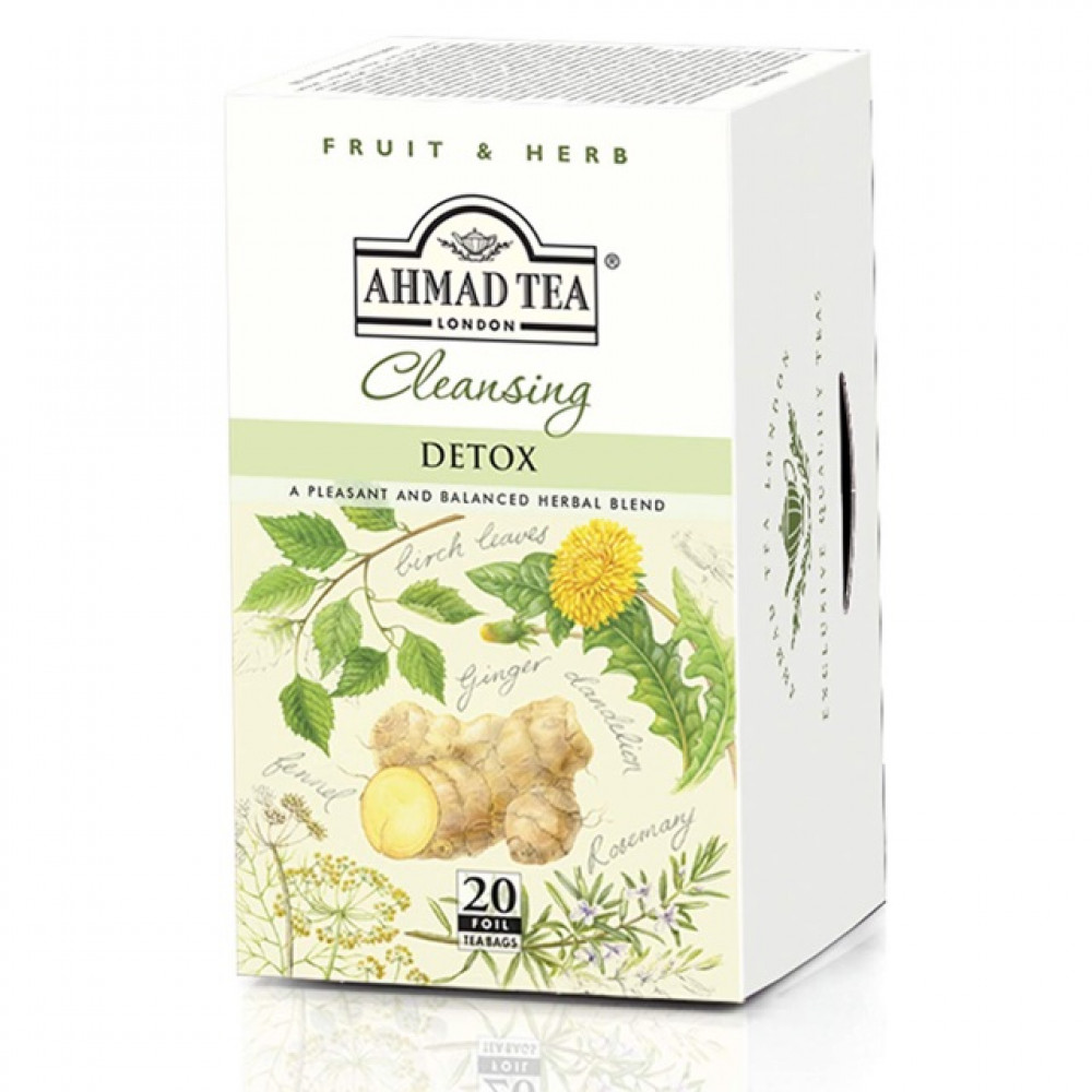 【20 Teabags】AHMAD TEA Detox 【20 Teabags】AHMAD TEA Detox