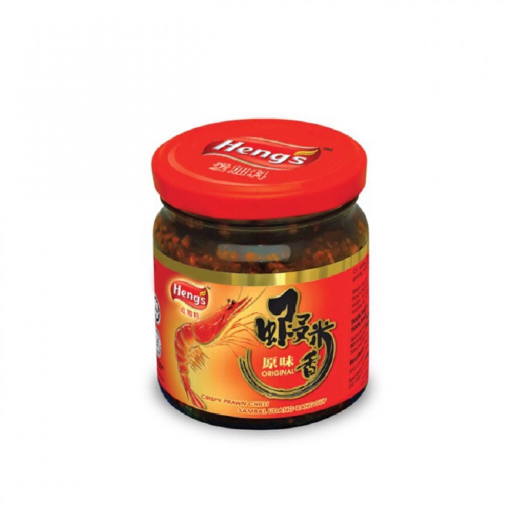 Heng’s Crispy Prawn Chilli 180g Heng’s Crispy Prawn Chilli 180g