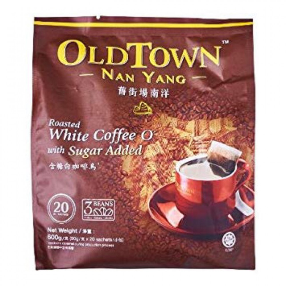 OldTown NanYang Kopi Putih O With Sugar 20g x 20’s OldTown NanYang Kopi Putih O With Sugar 20g x 20’s