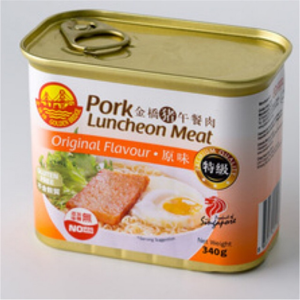 【340g】Golden Bridge Pork Luncheon Meat 【340g】Golden Bridge Pork Luncheon Meat