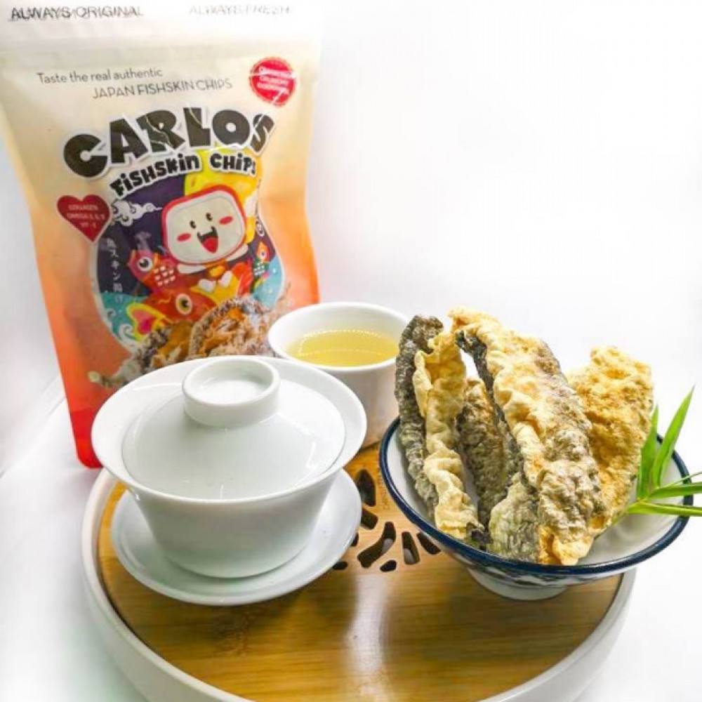 Carlos Fishskin Chips 60g Carlos Fishskin Chips 60g