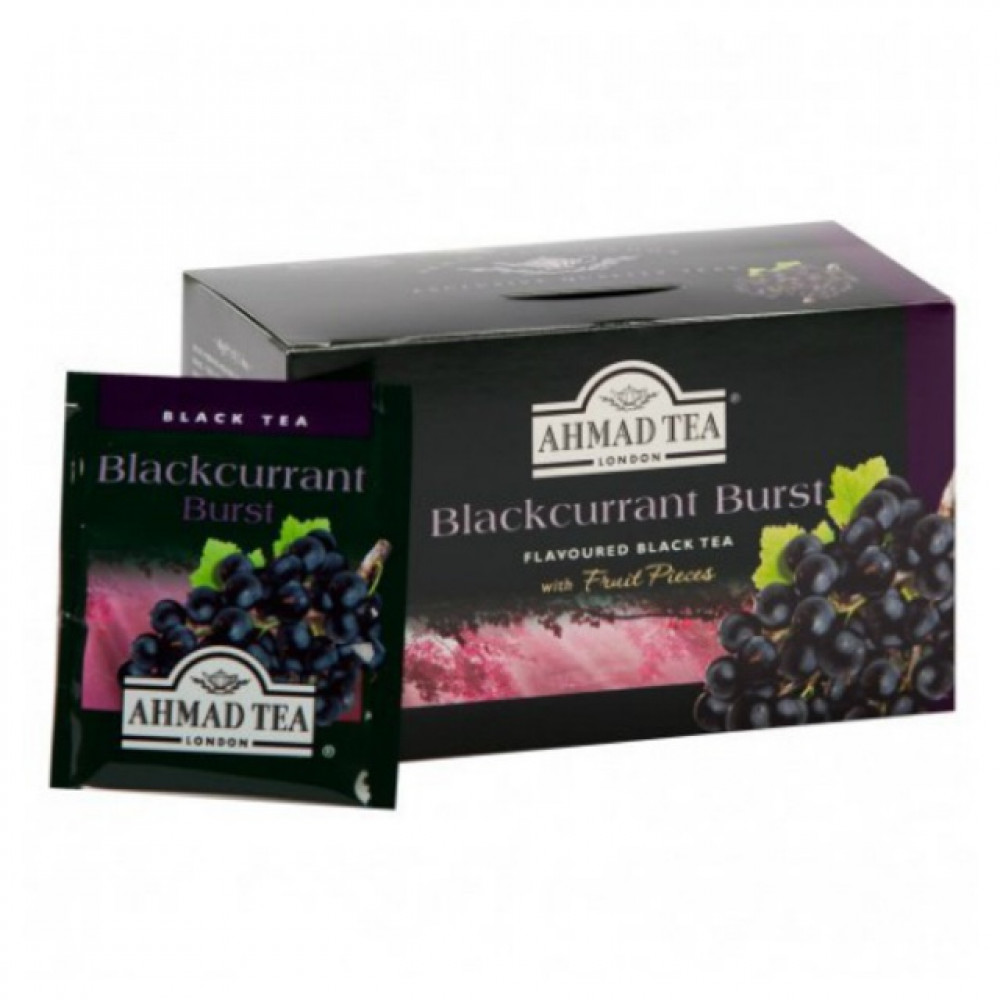 Ahmad Tea Blackcurrant Burst 20 Tea Bags Ahmad Tea Blackcurrant Burst 20 Tea Bags