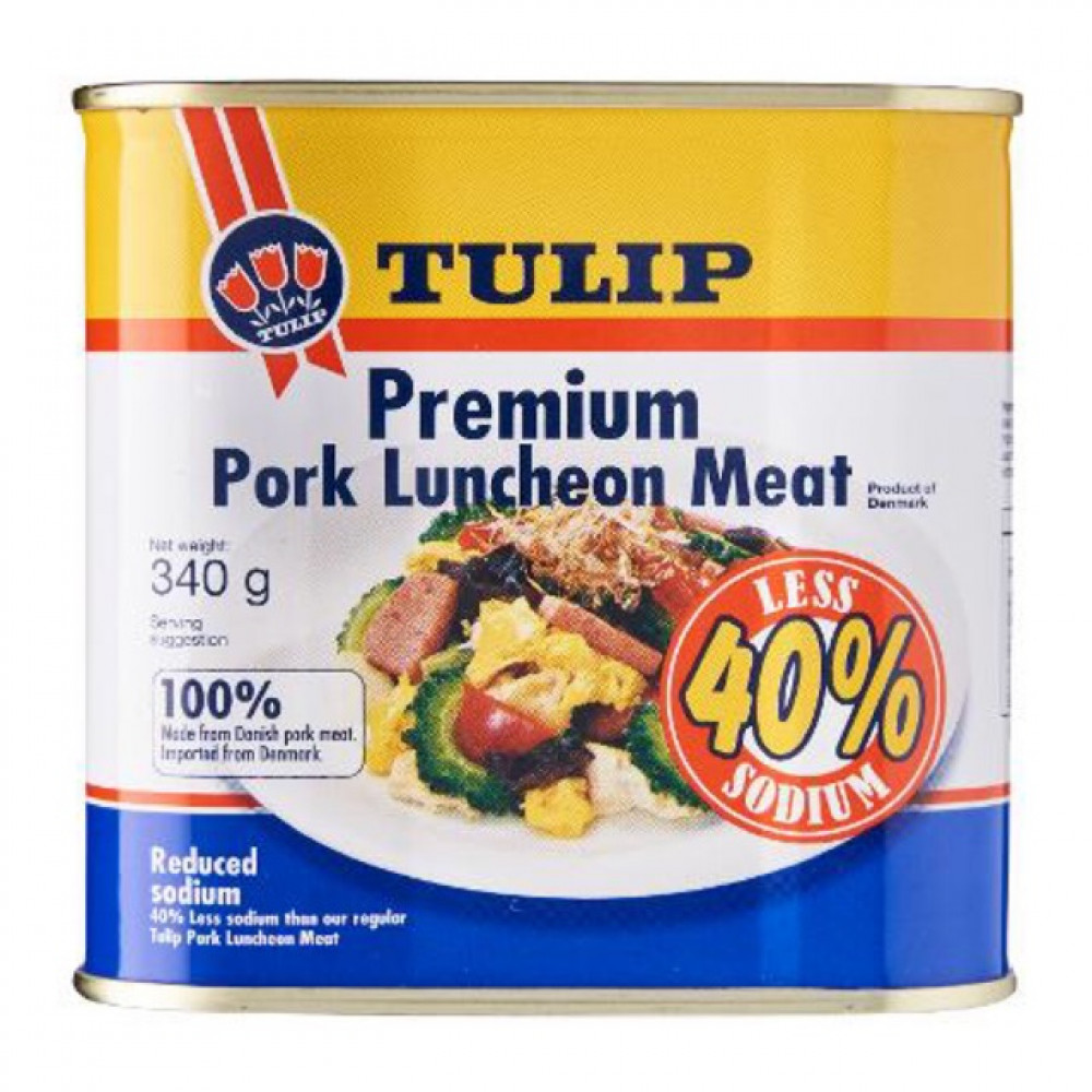【340g】TULIP Premium Pork Luncheon Meat 【340g】TULIP Premium Pork Luncheon Meat
