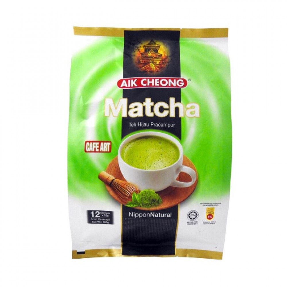 Aik Cheong Cafe Art Matcha 25g x 12’s Aik Cheong Cafe Art Matcha 25g x 12’s
