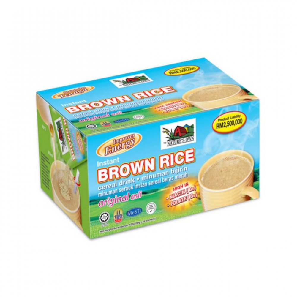 Nature’s Own Instant Brown Rice 40g X 14’s Nature’s Own Instant Brown Rice 40g X 14’s