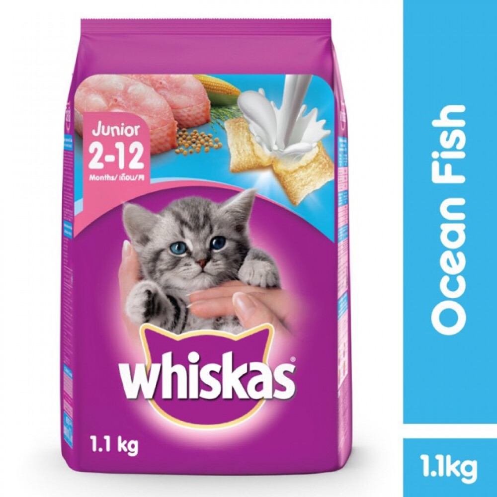 Whiskas 2-12 Month Ocean Fish 1.1kg Whiskas 2-12 Month Ocean Fish 1.1kg