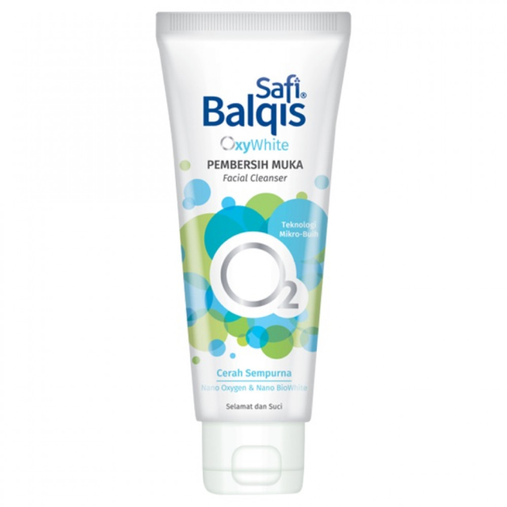 Safi Balqis OxyWhite Pembersih Muka 100g Safi Balqis OxyWhite Pembersih Muka 100g