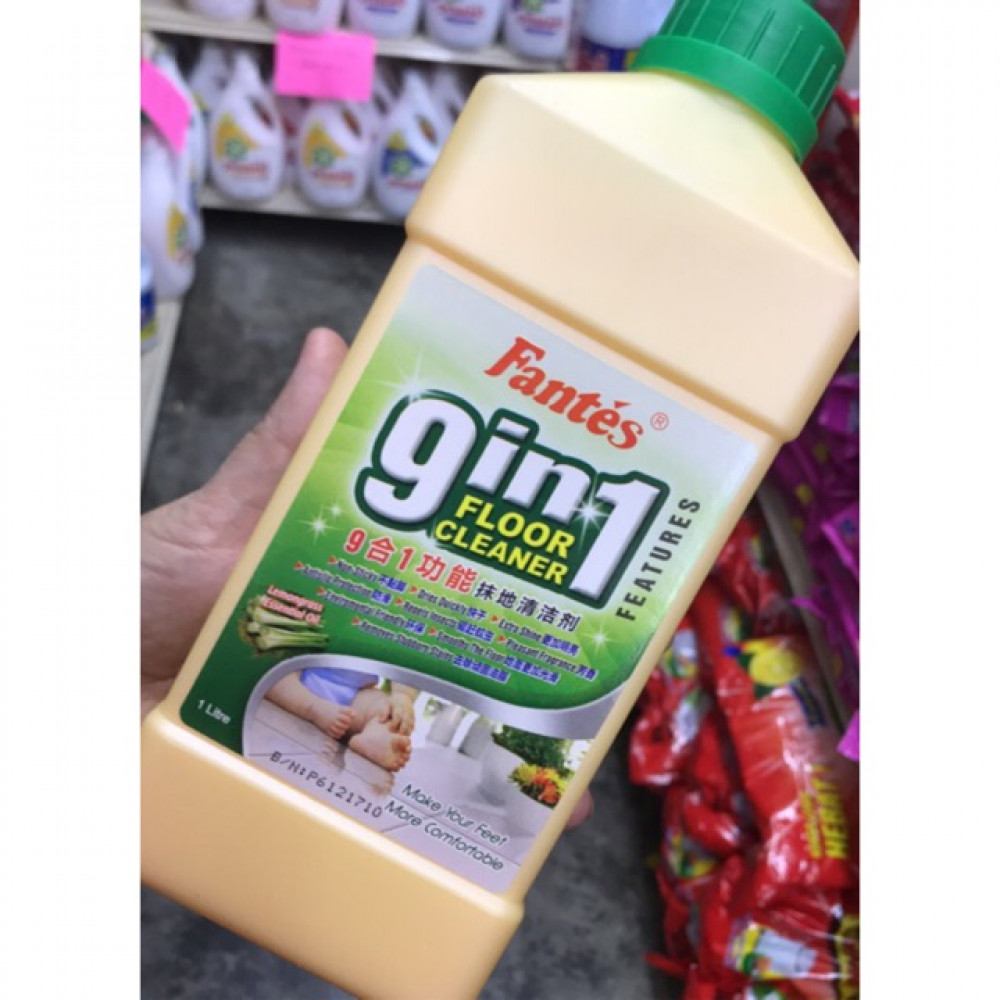 【1L】FANTES 9 in 1 Floor Cleaner 9合1 功能抹地清洁剂 【1L】FANTES 9 in 1 Floor Cleaner 9合1 功能抹地清洁剂