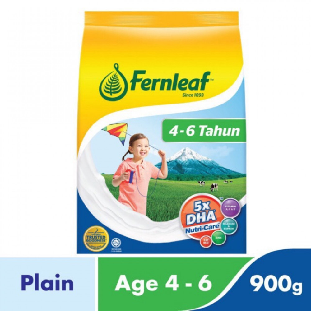 Fernleaf 4-6 Tahun (3+) Asli 900g Fernleaf 4-6 Tahun (3+) Asli 900g