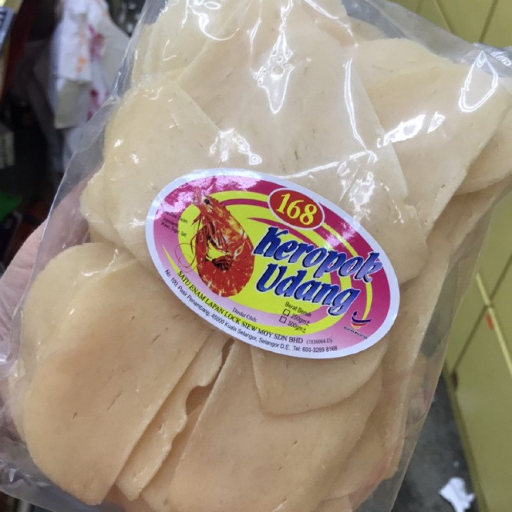 168 Keropok Udang 500g 168 Keropok Udang 500g