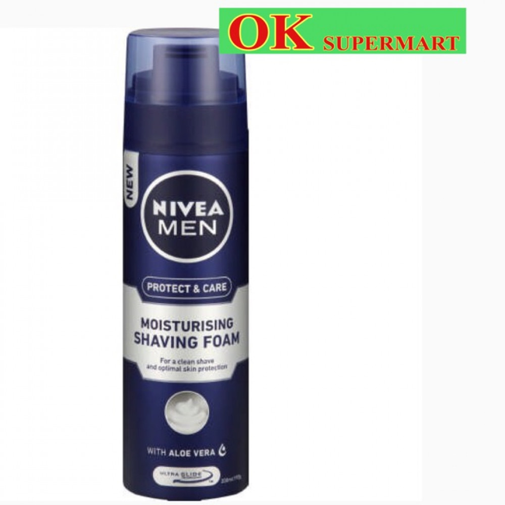 Nivea Men Protect & Care Shaving Foam 200ml Nivea Men Protect & Care Shaving Foam 200ml