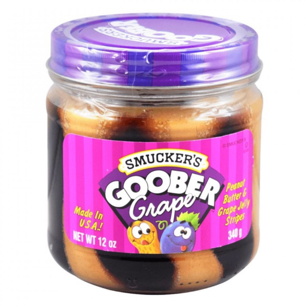 【340g】Smucker’s Goober Grape 【340g】Smucker’s Goober Grape