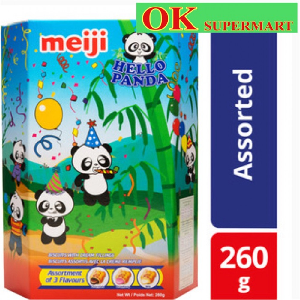 Meiji Hello Panda Big Box 260g Meiji Hello Panda Big Box 260g
