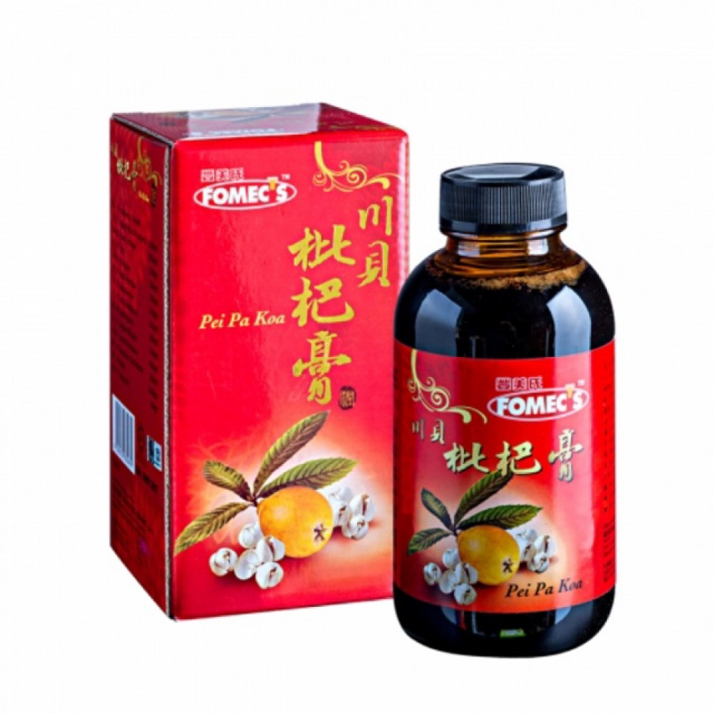 Fomec’s Pei Pa Koa 300ml 川贝枇杷膏 Fomec’s Pei Pa Koa 300ml 川贝枇杷膏