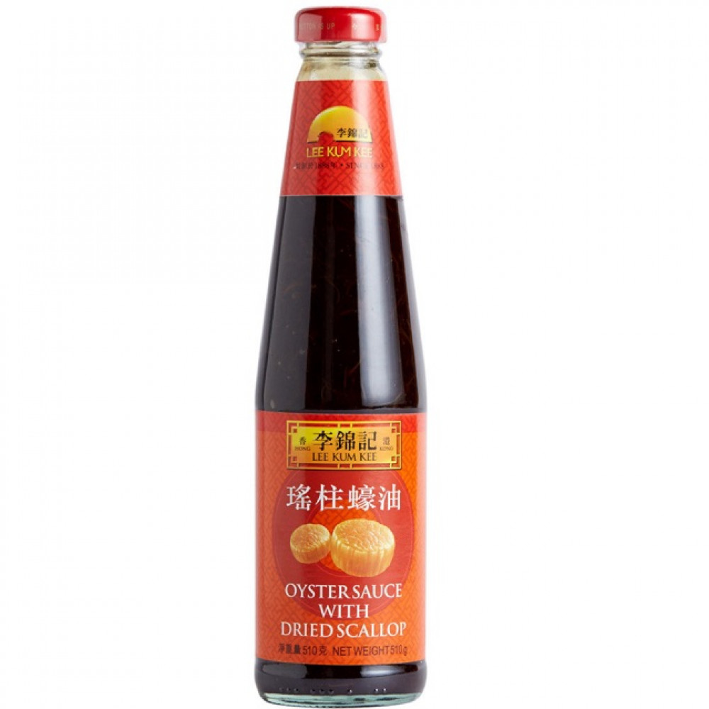 LEE KUM KEE Oyster Sauce With Dried Scallop 510g 极品干贝蚝油 LEE KUM KEE Oyster Sauce With Dried Scallop 510g 极品干贝蚝油