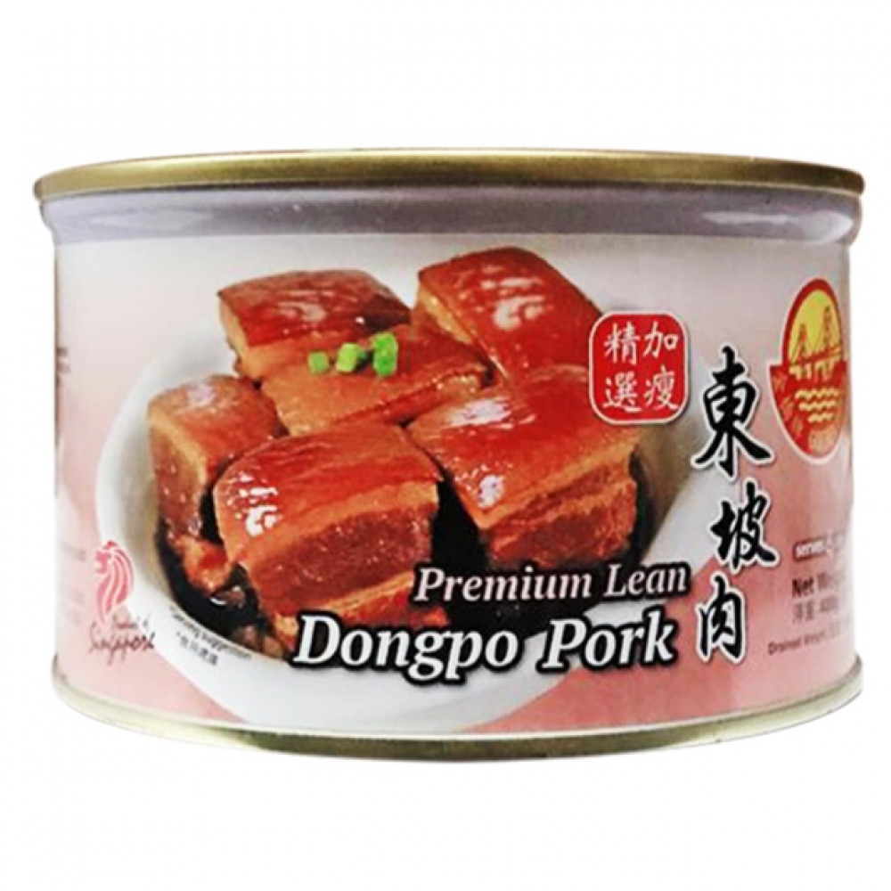 金桥牌 精选加瘦 东坡肉 400g Golden Bridge Premium Lean Dongpo Pork 金桥牌 精选加瘦 东坡肉 400g Golden Bridge Premium Lean Dongpo Pork