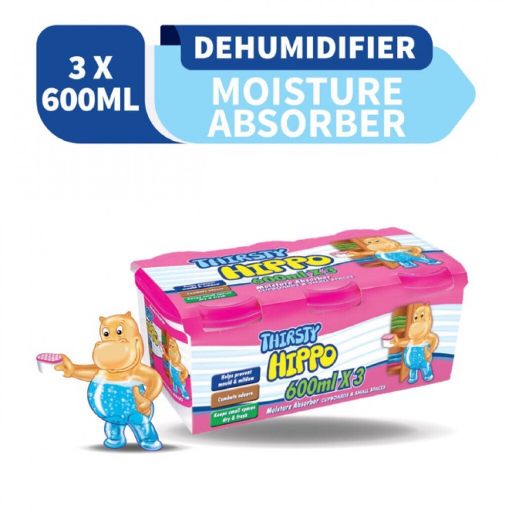 Thirsty Hippo 600ml X 3 Thirsty Hippo 600ml X 3
