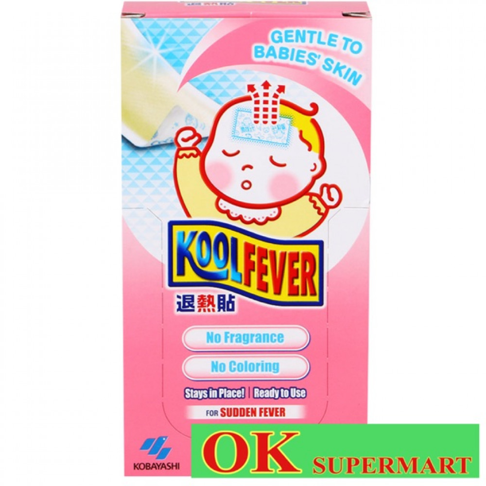 【2‘s X 6】KOOL FEVER For Babies 【2‘s X 6】KOOL FEVER For Babies