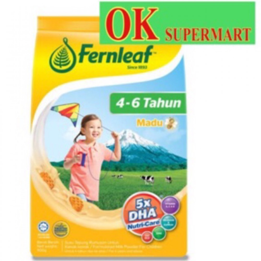 Fernleaf 4-6 Tahun (3+) Madu 900g Fernleaf 4-6 Tahun (3+) Madu 900g