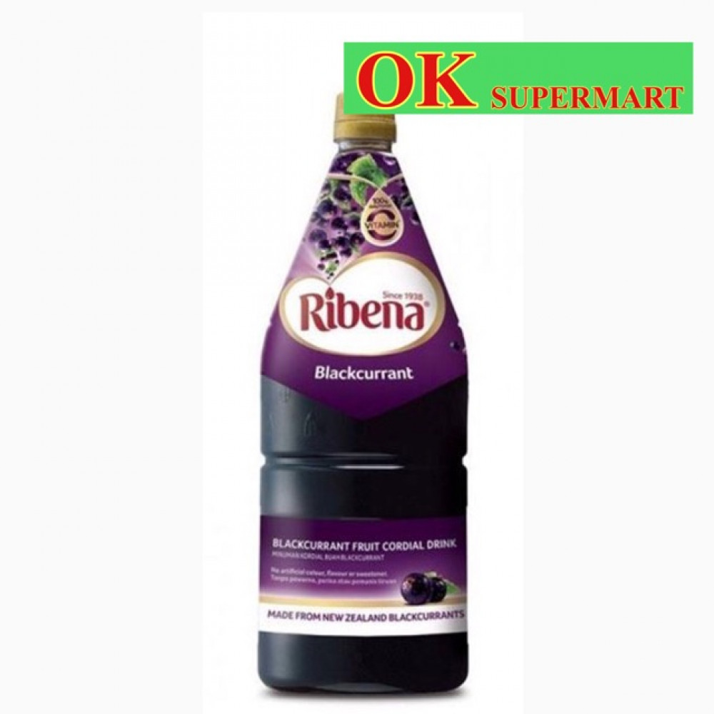 Ribena Blackcurrant Cordial 2l Ribena Blackcurrant Cordial 2l