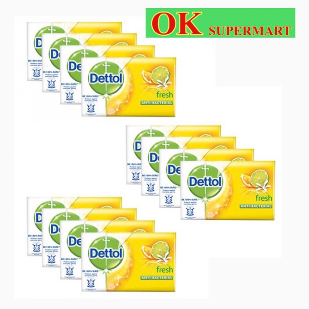 【12 X 105g】Dettol Bar Soap 【12 X 105g】Dettol Bar Soap