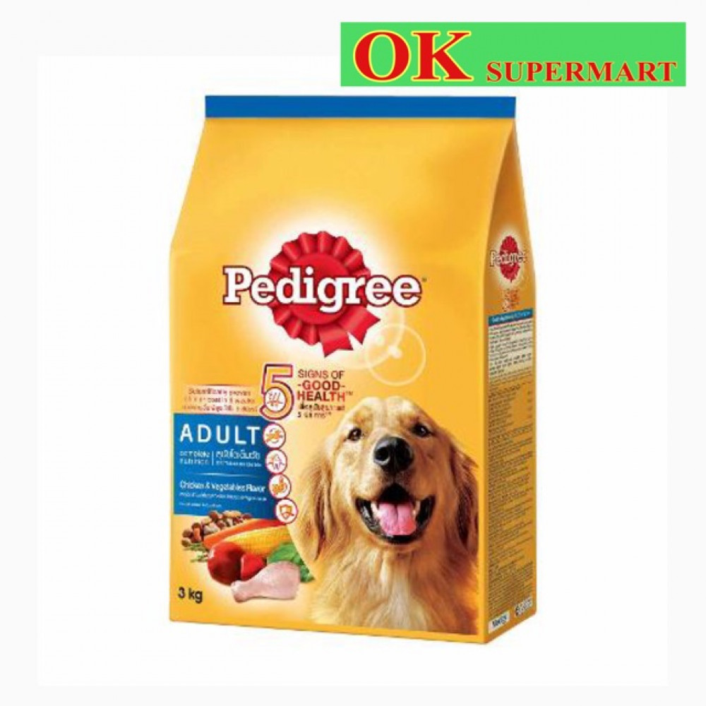 Pedigree Chicken & Vegetables 3kg Dog Food Pedigree Chicken & Vegetables 3kg Dog Food