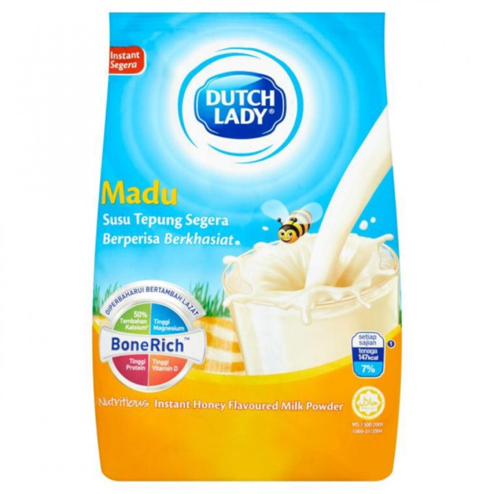 【1kg】Dutch Lady Instant Honey Milk Madu Segera 【1kg】Dutch Lady Instant Honey Milk Madu Segera